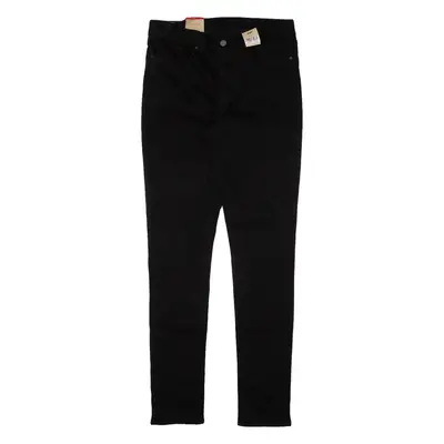 LEVI'S 311 Womens Trousers Black Slim Skinny W30 L32