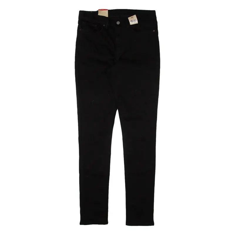 LEVI'S 311 Womens Trousers Black Slim Skinny W30 L32