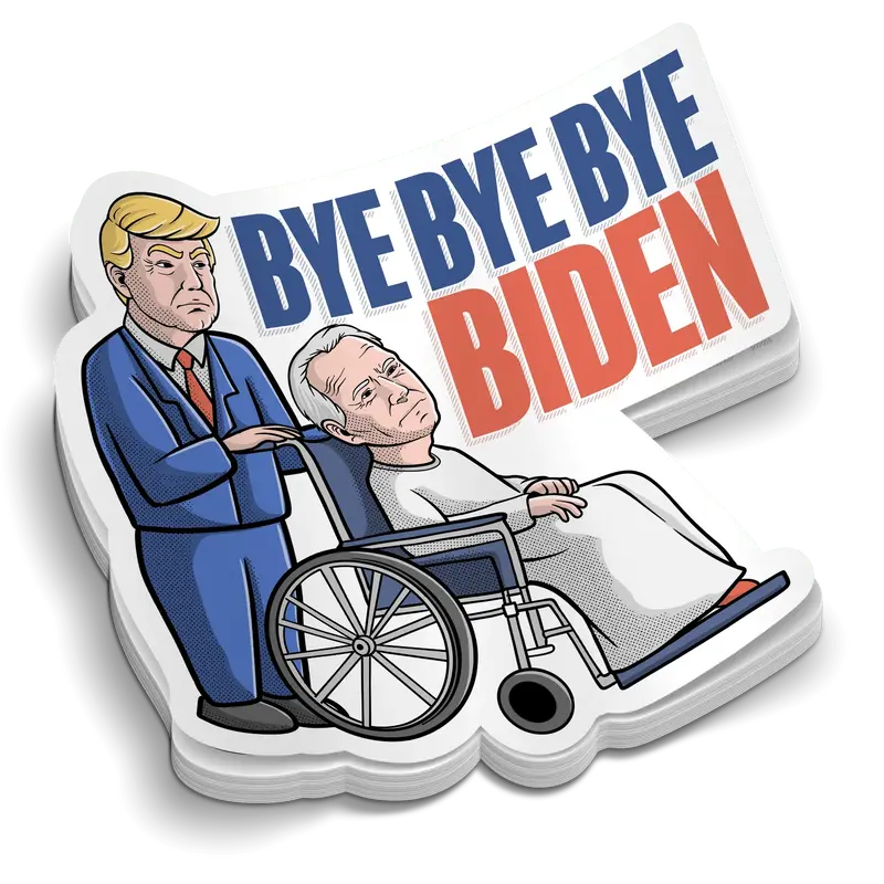 Bye Bye Bye - Hard Hat Decal