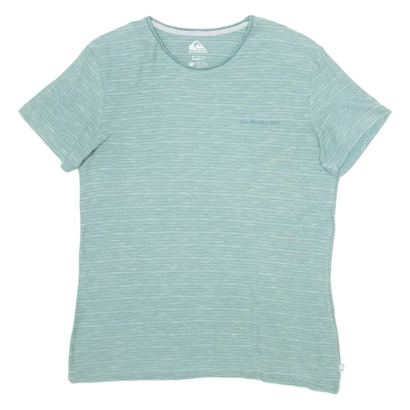 QUIKSILVER Mens T-Shirt Green M