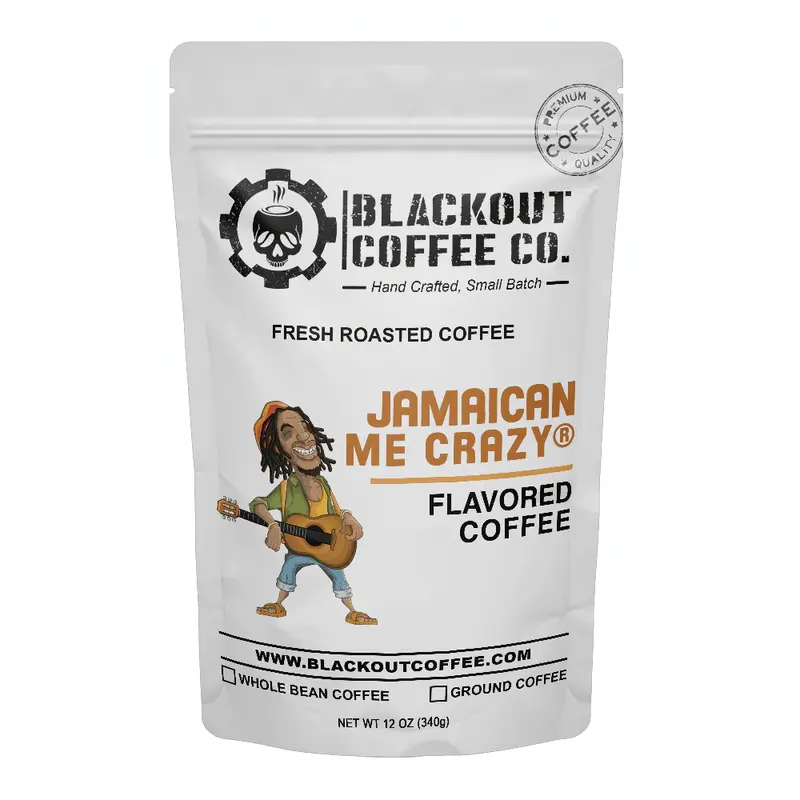 Jamaican Me Crazy® - Caramel Vanilla & Coffee Liqueur Flavored Coffee - Gift for Coffee Lover