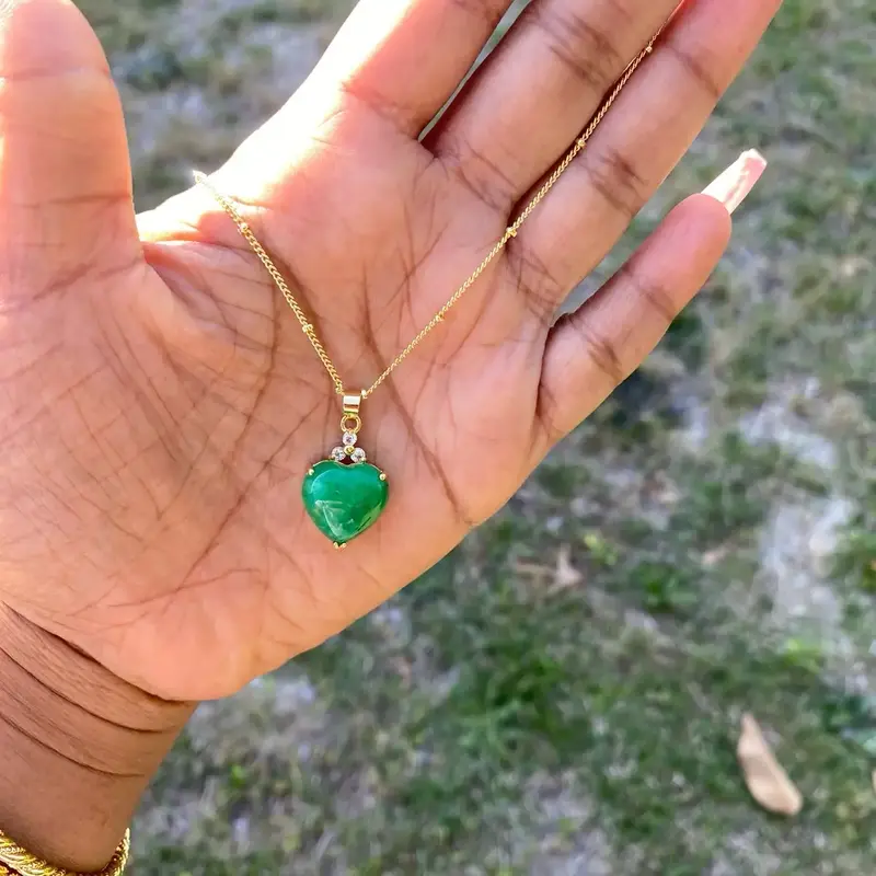 Jade Golden Necklace