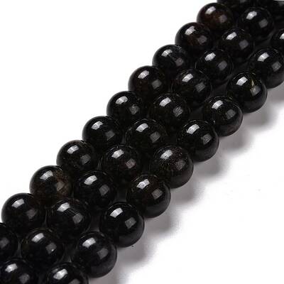 Natural Astrophyllite Beads Strands