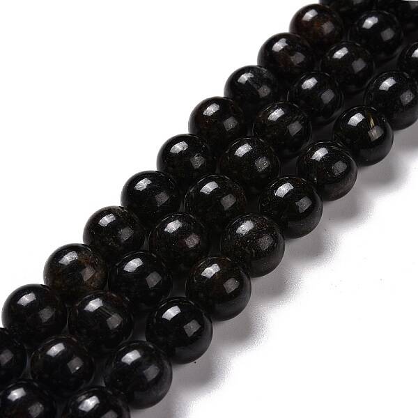 Natural Astrophyllite Beads Strands