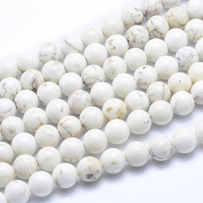 Natural Magnesite Beads Strands