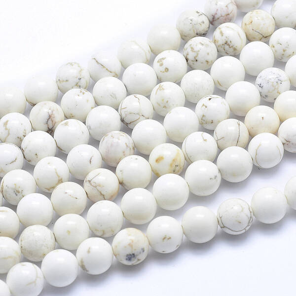 Natural Magnesite Beads Strands