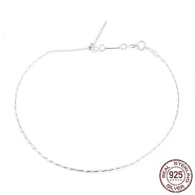 925 Sterling Silver Twisted Bracelets