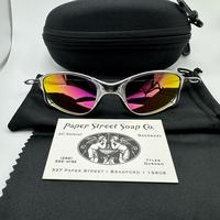 Paperstreetshade Fight Club Tyler Durden Metal Polarized Brad Pitt Sunglasses Chrome Cyclops