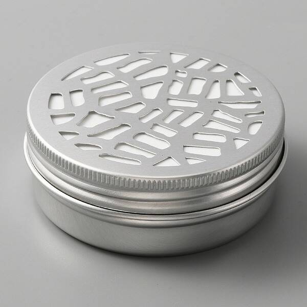 Aluminium Shallow Round Candle Tins