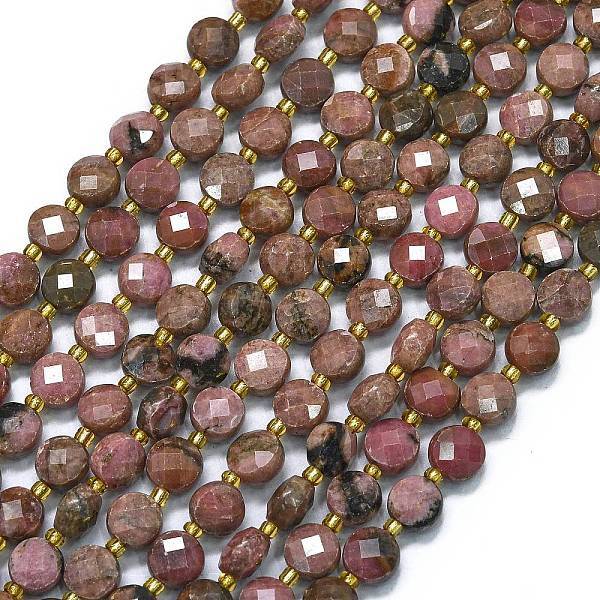 Natural Rhodonite Beads Strands
