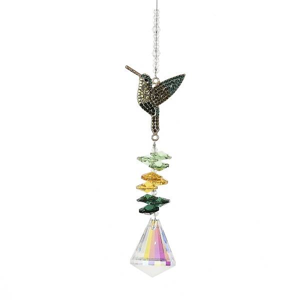 Crystal and Alloy Rhinestones Steel Wire Pendant Decorations
