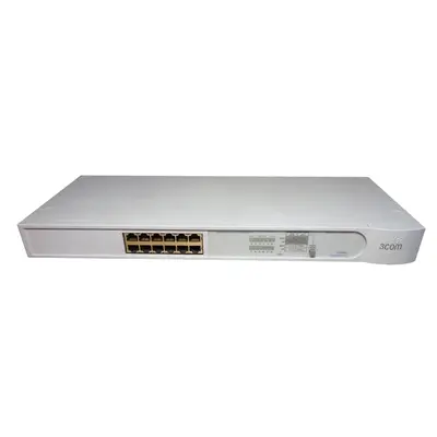 3Com 3C16464C-US | SuperStack II 12 x RJ-45 Ports 10/100Base-TX Layer 2 Managed Rack-mountable Fast Ethernet Network Switch