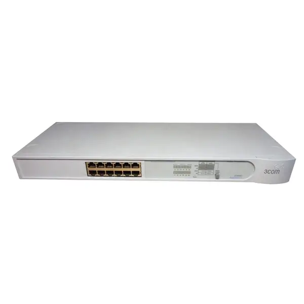 3Com 3C16464C-US | SuperStack II 12 x RJ-45 Ports 10/100Base-TX Layer 2 Managed Rack-mountable Fast Ethernet Network Switch