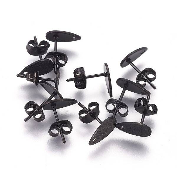 304 Stainless Steel Stud Earring Findings