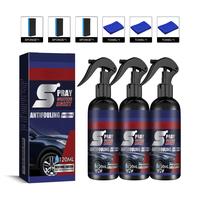 3 in 1 Car Ceramic Coating Spray, Multifunctional Plastic Coating Agent with Sponge, Quick Coating Wax Polish Restorer, Car ...