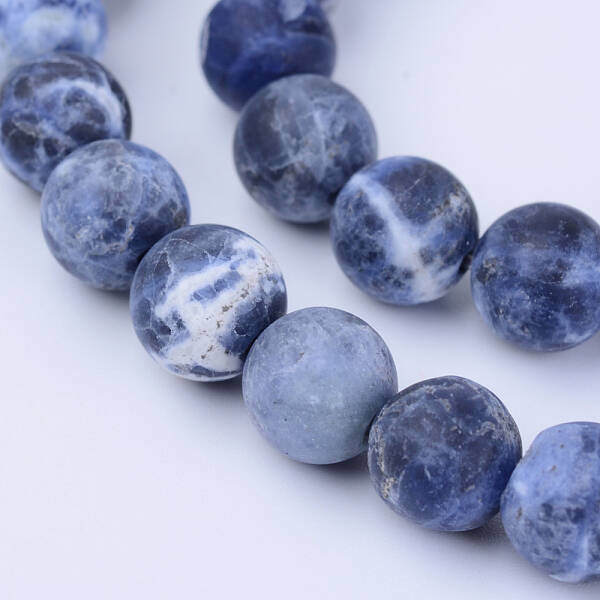 Natural Sodalite Beads Strands