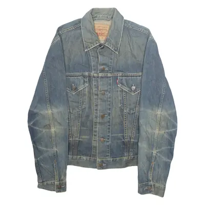 LEVI'S Mens Denim Jacket Blue L