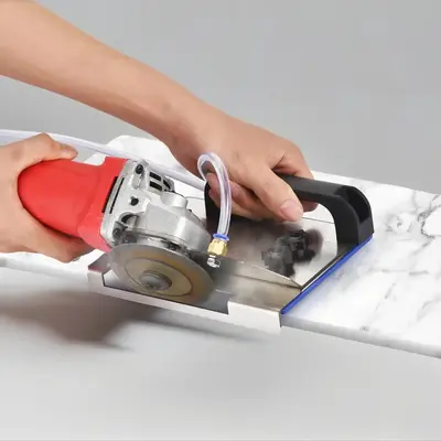 45 Degree Tile Chamfering Tool, Angle Grinding Machine Stand, Type 100 Angle Grinding Machine Attachment, Tool for Cutting Ce...