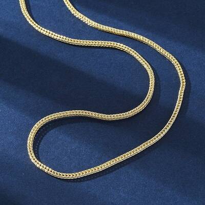 Brass Wheat Chains Necklace for Women