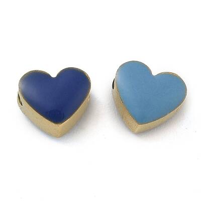 Ion Plating(IP) 304 Stainless Steel Enamel Beads