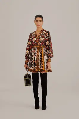 Multi DRESS 314784 Tapestry-Garden | Color: TAPESTRY GARDEN | Size: M