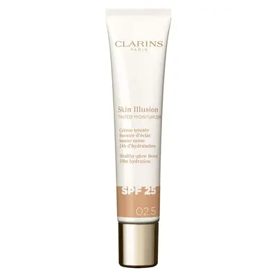 Clarins Skin Illusion Moisturizing Spf25 - Tinted Cream 02.5 (40 Ml)