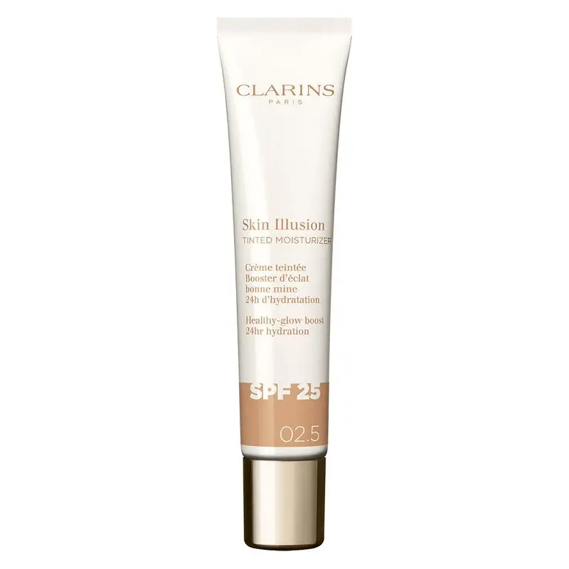 Clarins Skin Illusion Moisturizing Spf25 - Tinted Cream 02.5 (40 Ml)
