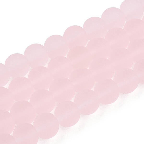 Transparent Glass Beads Strands
