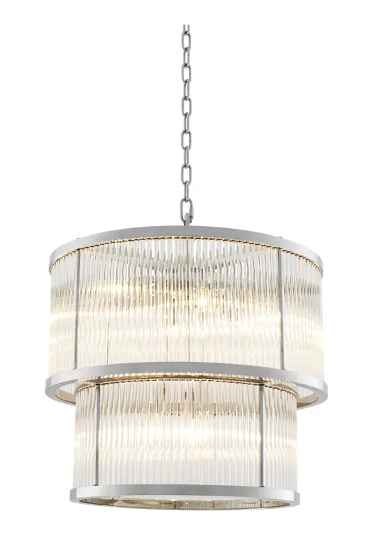 2 Tier Glass Chandelier | Eichholtz Pasadena
