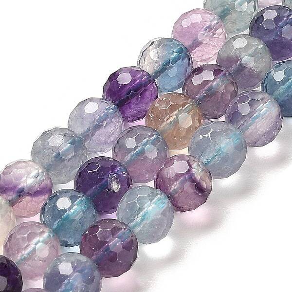 Natural Fluorite Beads Strands