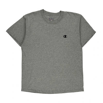 Champion T-Shirt - Large Grey Cotton | Size: large