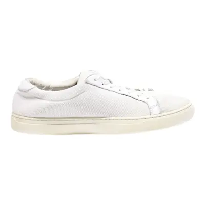 LACOSTE Low Top Trainers White Synthetic Mens UK 10