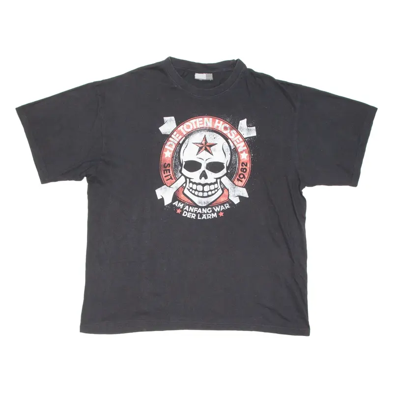 PROMO DORA Die Toten Hosen Mens Band T-Shirt Black XL