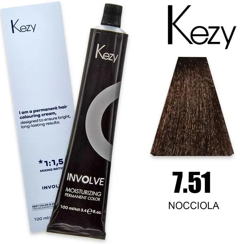 Kezy involve color 100 ml hazelnut 7.51