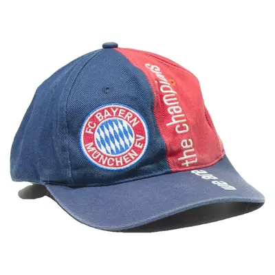 FC Bayern Munich Mens Baseball Cap Blue Colourblock M
