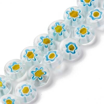 Handmade Millefiori Lampwork Beads Strands