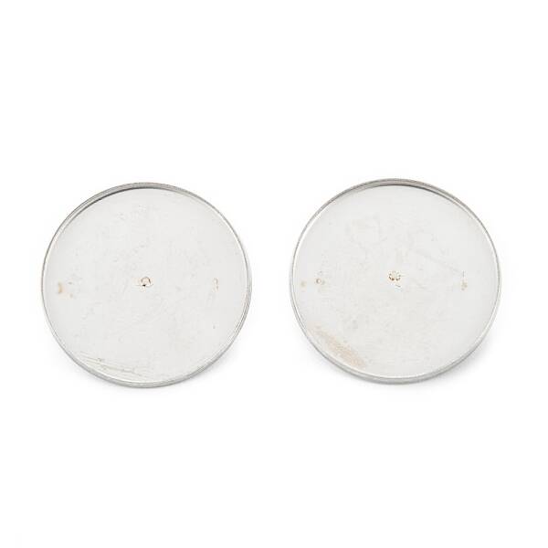 Tarnish Resistant 304 Stainless Steel Brooch Cabochon Settings