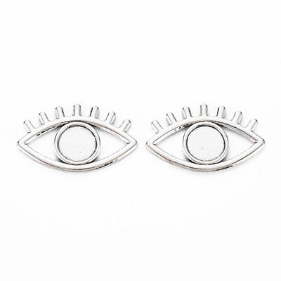 Tibetan Style Alloy Tray Settings