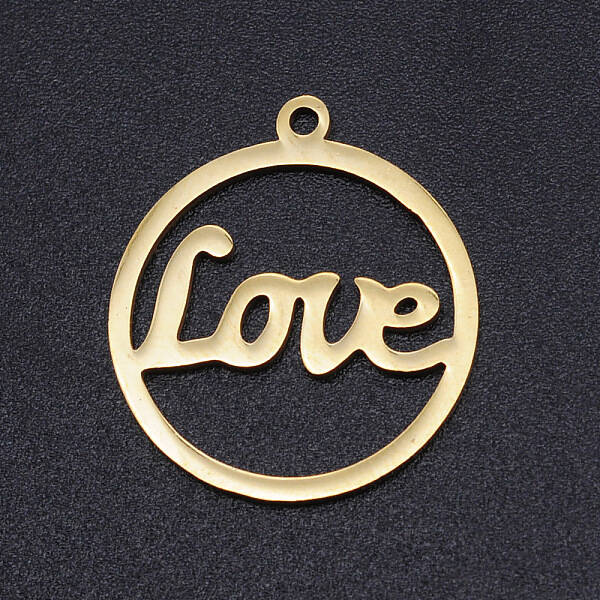 201 Stainless Steel Laser Cut Pendants