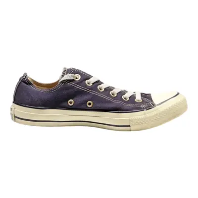 CONVERSE Low Top Trainers Blue Canvas Womens UK 6