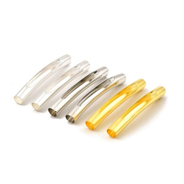 Brass Tube Beads