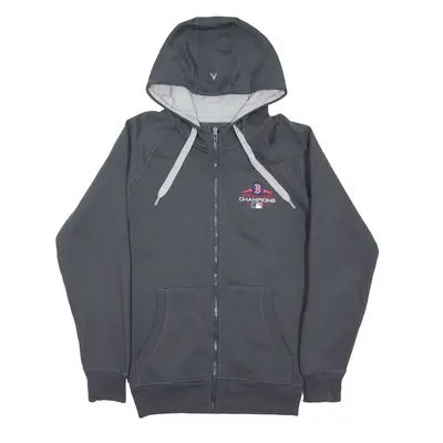 ANTIGUA World Series Champions Baseball 2018 USA Hoodie Grey Full Zip Mens S
