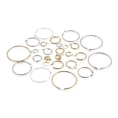 Stainless Steel Hoop Earrings