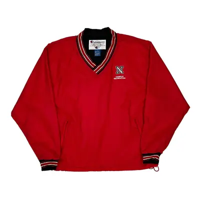 Campus Recreation Champion Windbreaker - Large Red Nylon