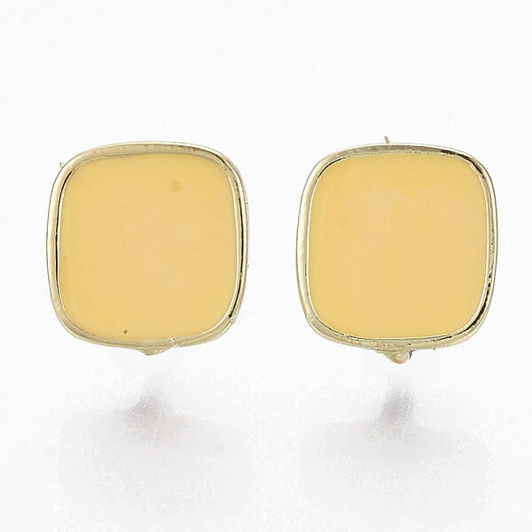 Alloy Enamel Stud Earring Findings