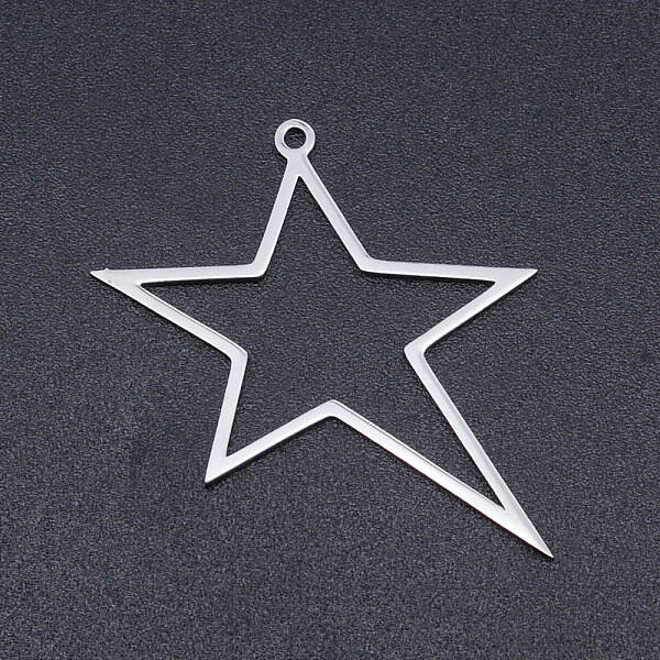Non-Tarnish 201 Stainless Steel Laser Cut Pendants