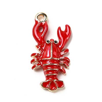 Zinc Alloy Enamel Pendants