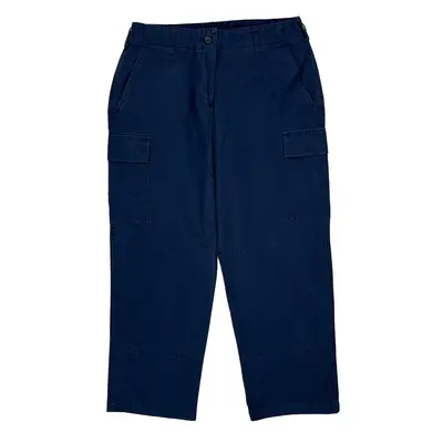 Logistik Cargo Trousers - 33W 29L Navy Cotton