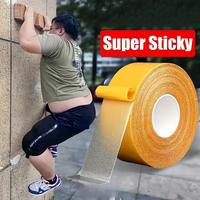 Double-sided Glue Tape, 1 Count Waterproof Transparent Mounting Tape, Yellow Heavy-duty Industrial Adhesive Tape for Fabric, ...