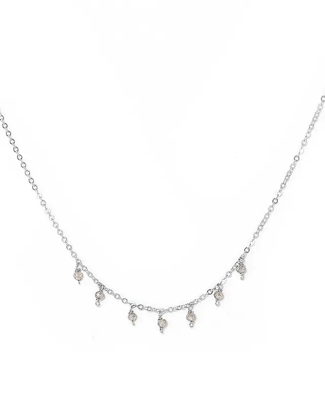 Cuy Necklace | Gemstone: Tanzanite Lilac | Metal Color: Silver